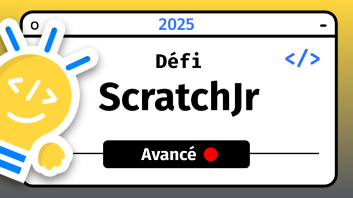 Défi ScratchJr avancé 2025