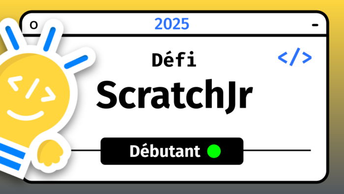 Défi ScratchJr 2025